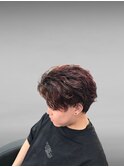 大分別府メンズパーマカットフェザーパーマニュアンスパーマ