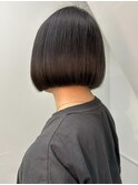 ボブ/ミニボブ/切りっぱなしボブ/ワンレン/髪質改善/黒髪