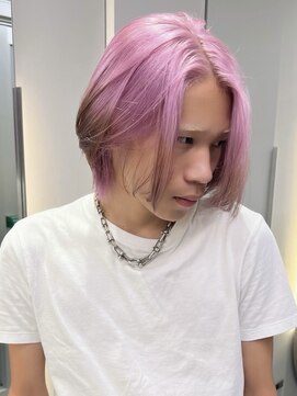 ソル バロール 表参道(SOL .valor) ハイトーンカラーペールピンクシルバーホワイトブロンドレイヤー