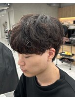 ラヴィズムバイフィフス(LUVISM by fifth) メンズニュアンスサーフシャドウパーマ波巻きツイストスパイラル