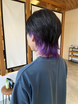 サラビューティーサイト 志免店(SARA Beauty Sight) 【琉希也style】メンズインナーカラー/ラベンダーカラー