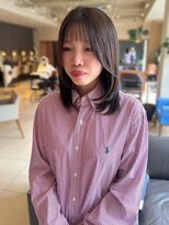 トップヘアー アヴェニュー 刈谷(TOPHAIR Avenue)&nbsp;サイドバングが可愛い！ミディアムヘア