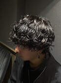 マッシュウルフ　シャドウパーマ
