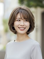 レヴィア(REVIA)&nbsp;白髪ぼかしハイライトブリーチミルクティーベージュ