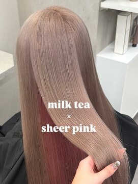 ベレーザ 渋谷(BELEZA) 17021シルバーベージュホワイトブロンドブリーチルーツカラー