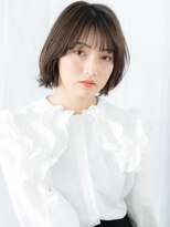 ドクターズサロン LAB 小山店&nbsp;アッシュ伸ばしかけメンズライクショートボブj小山20代30代40代