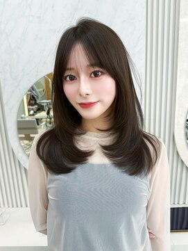 アフロートリノ(AFLOAT Leino) 結べるミディアムレイヤー 2wayバング