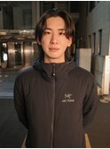 MEN’S HAIR/サーフカール/刈り上げセンターパート/表参道