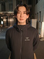 メイクス 表参道(MAKE'S omotesando)&nbsp;MEN’S HAIR/サーフカール/刈り上げセンターパート/表参道