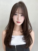 アグノス 青山(Agnos)&nbsp;美髪モテ髪大人ガーリーくびれヘアうるツヤシースルーバング