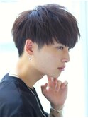 那覇/刈り上げセンターパート/波巻きツイストスパイラル
