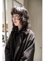 ノラギンザユー(NORA GINZA/U) レイヤーパーマレイヤーカット顔周りレイヤーくせ毛パーマ