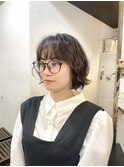 ふんわり可愛いエアリーボブ
