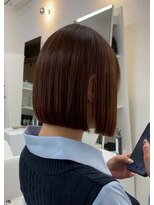 ジュベ(juve.)&nbsp;大分ショートボブ顔周りレイヤーカット髪質改善カラー