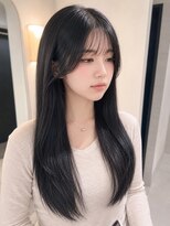 リコ ヘアアンドリラクゼーション 名駅店(LICO HAIR&RELAXATION) 韓国風ブルーブラック ブルベ/美白/髪質改善