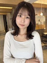 ドルセ(Dulce) ミディアムレイヤー×ラベンダーブラウン