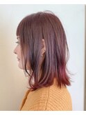【favori自由が丘】ピンクグラデーションカラー