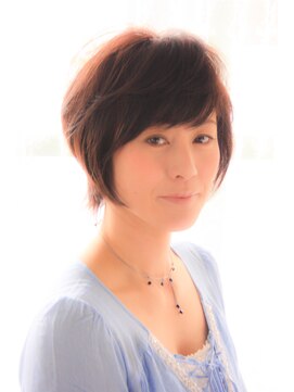 アンプレヴーアジュテ(Impre'vu ajoute) 大人可愛いショートボブ！簡単スタイリング