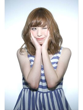 ヘアリゾート バレンタイン(hair+resort valentine) 『valentine』やわらかふわふわミディ