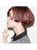 【DaB】ピンクラベンダー × ショートボブ
