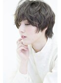 【銀座】CALON/アンニュイな女を感じるグレージュマッシュボブ