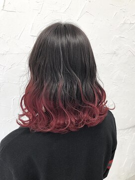 プライズ 表参道原宿店(prize) ラベンダーピンク/グラデーションカラー/カラーバター