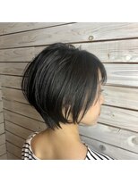 デコヘアー キートス(DECO HAIR kiitos)&nbsp;クールショート！刈り上げボブ×ダークアッシュ