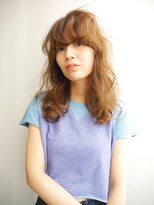 オーガニック アトリエ 大宮(organic+atelier)&nbsp;ロングウェーブにハイライトでデザインカラー×髪質改善×大宮