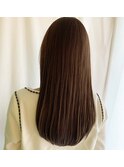 ほうじ茶マロンベージュカラー