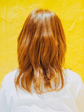 カラーサロンビスカリア 相模原エリア 淵野辺駅店(Color salon Biscaria) キュートなオレンジガール