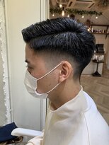 エル(EL by green)&nbsp;【MITSU】フェードカット×サイドパートアップバング