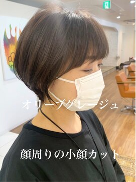 ノラキチジョウジ(NORA KICHIJOJI) #耳かけショートカット#ワイドバング#くびれショート#-5歳