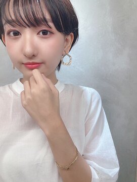 イース バイ アンブルリュクス 北千住(Ease by amble luxe) 前髪/くびれ/イヤリングカラー/イメチェン/ラベンダーカラー