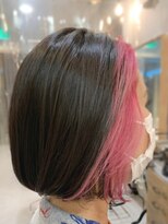 グラッシー センター北店(GLASSI)&nbsp;【GLASSI】大人かわいいボブ★インナーカラー★脱白髪染め