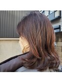 前髪/マチルダボブ/ピンクベージュ/インナーグレージュ/吉祥寺 