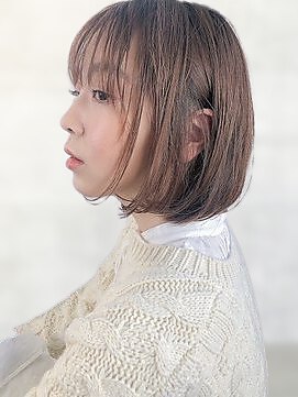 ヘアーアンジェ 南矢野目店(Hair ange) 【雨でパサパサ・広がり対策】髪質改善ストレート×艶カラー