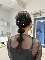 エクリ シセイドウ 麻布十番店(equri×SHISEIDO)&nbsp;【麻布十番】たまねぎヘアで編みおろし♪