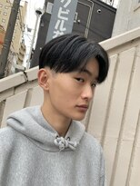 メンズサロンロス(LOSS) フェードカットセンターパート