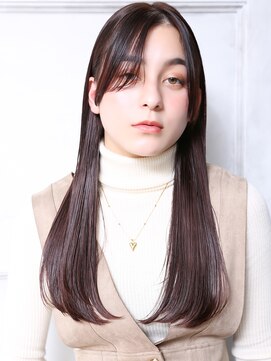 クラッチ 博多(CLUTCH) 大人可愛い小顔美髪ツヤ髪ストレートロング髪質改善A3