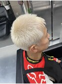 抜きっぱなしブリーチ/ホワイトブロンド/ハイトーンカラー