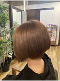 前下がりボブ