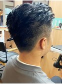 20代30代40代メンズツーブロック刈り上げオシャレ感