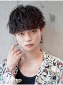 ツイストスパイラルマッシュウルフショート