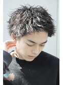 ツイストスパイラルパーマメンズヘアメンズパーマツイストパーマ