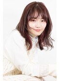 【湯田】ミディアムレイヤーインナーカラー
