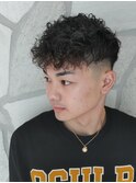 新潟/万代/短髪/フェード/パーマ/スペインカール/モテ髪/お洒落