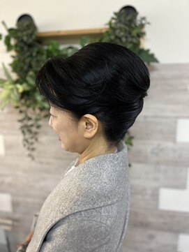 ロカット サロン(Roquat Salon) 和装ヘアアレンジ【セット/立川/卒業式袴/国分寺/立川南/立川】
