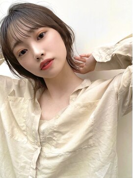 ロイ(Roi) 【西村】結べるボブ_シースルーバング_フェイスレイヤー