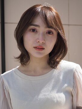 松本平太郎美容室 銀座本店 ミディアムスタイル