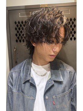 リフル 八王子(RIFULL) メンズパーマ　ツイスパ　波巻き　フェード